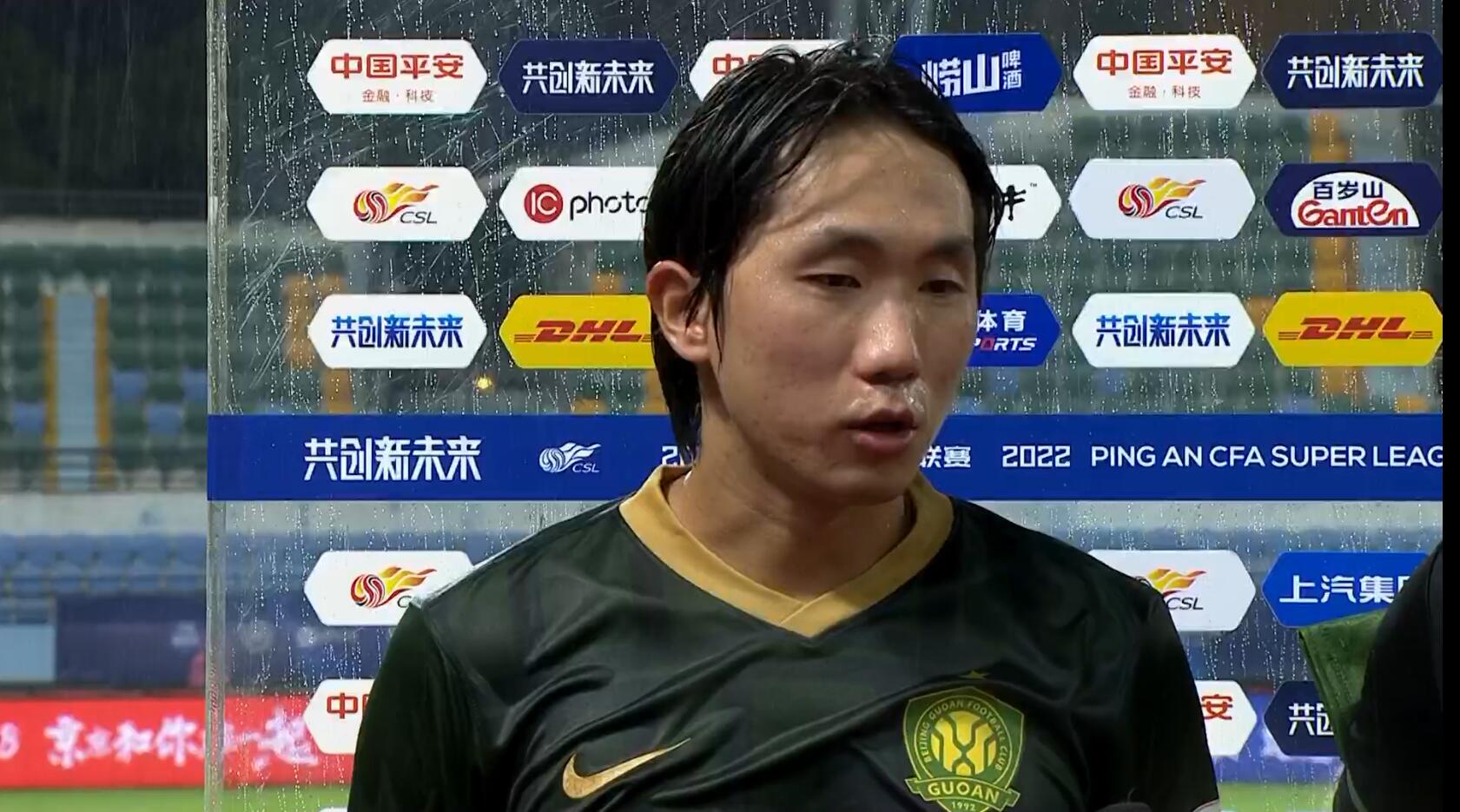 姜祥佑谈球队表现及个人首秀