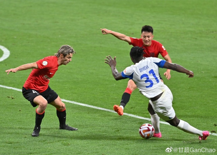 甘超分享与理查德守门瞬间
