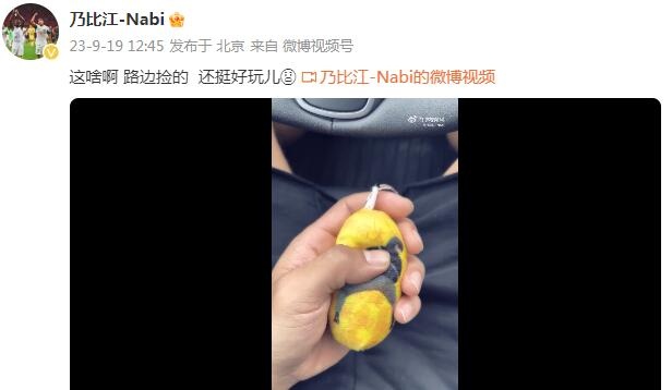江边意外发现的玩偶:挺有意思