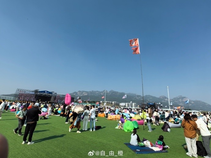 山泰共舞，队旗闪耀音乐节