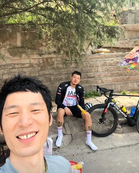 骑行45公里缓解压力