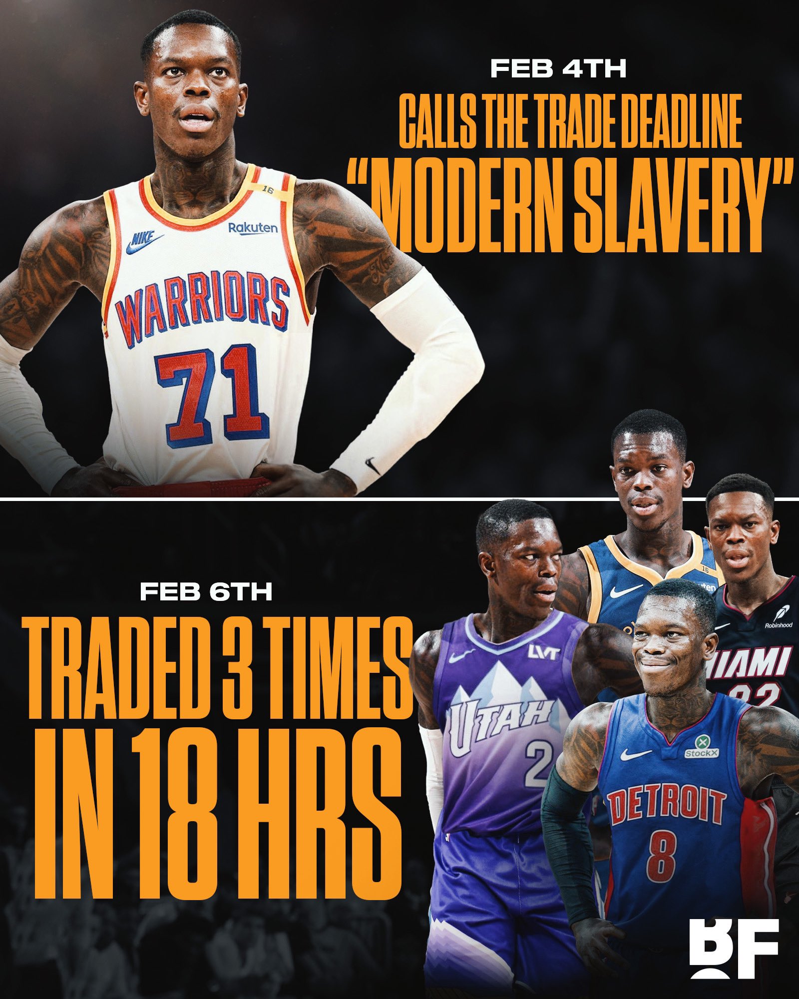 施罗德谈NBA交易争议