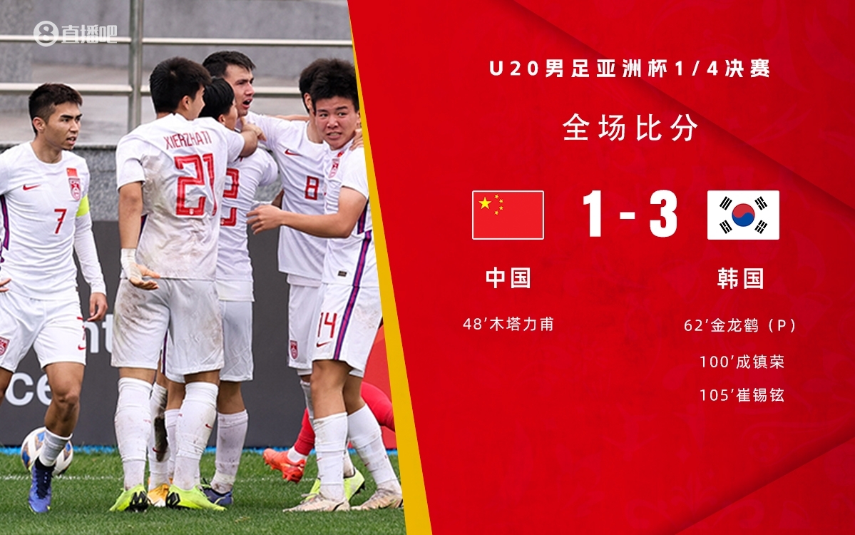 复仇之战！U22国足惊险逆转胜韩国