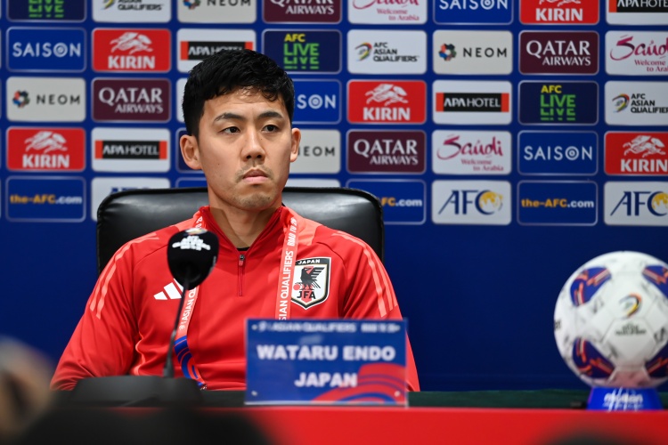 日本球员远藤航谈备战沙特战