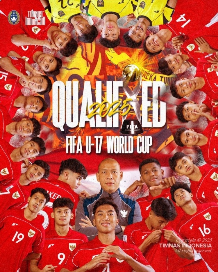 印尼U16首进世界杯